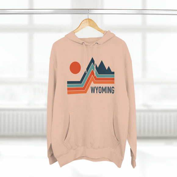 Wyoming - Unisex Premium Pullover Hoodie