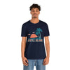 Jekyll Island, Georgia T-Shirt - Retro Palm Tree & Beach Unisex Jekyll Island Shirt