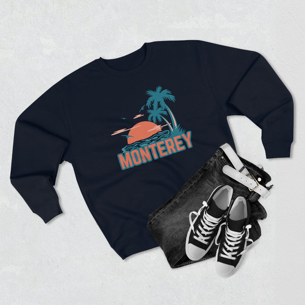 Premium Monterey, California Sweatshirt - Unisex Premium Crewneck Sweatshirt