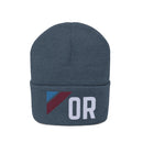 Oregon Beanie - Adult Embroidered Retro Oregon Knit Hat-10
