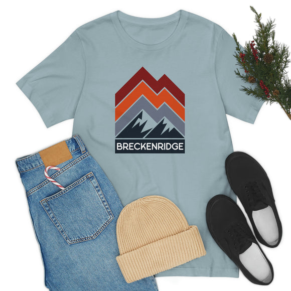 Breckenridge, Colorado T-Shirt - Retro Mountain Unisex Breckenridge Shirt