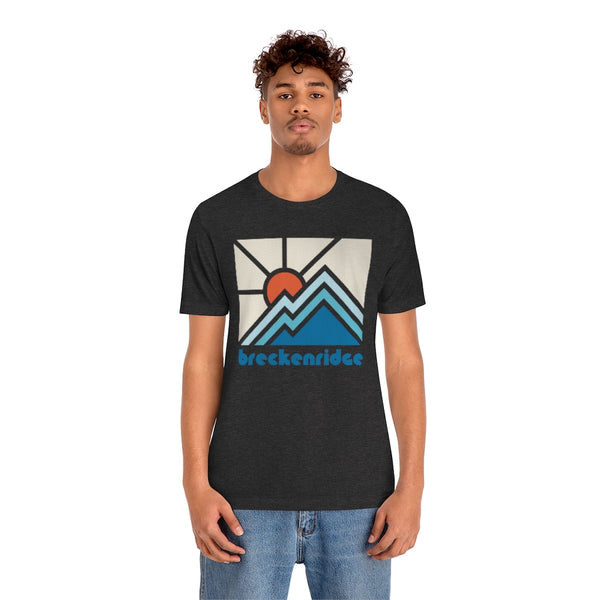 Breckenridge Shirt, Colorado Retro T-Shirt, Colorful Colorado tee, Breckenridge Mountain Shirt