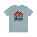 Colorado T-Shirt - Retro Mountain Line Unisex Colorado Shirt-28