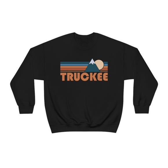Truckee, California Sweatshirt - Retro Mountain Unisex