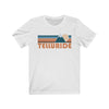Telluride, Colorado T-Shirt - Retro Mountain Adult Unisex Telluride T Shirt