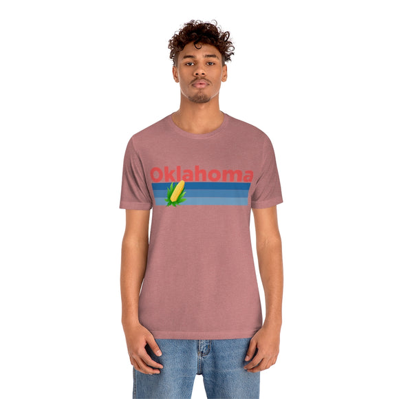 Oklahoma T-Shirt - Retro Corn Unisex Oklahoma Shirt