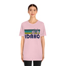 Idaho T-Shirt - Retro Mountain Bike Adult Unisex Idaho T Shirt-56