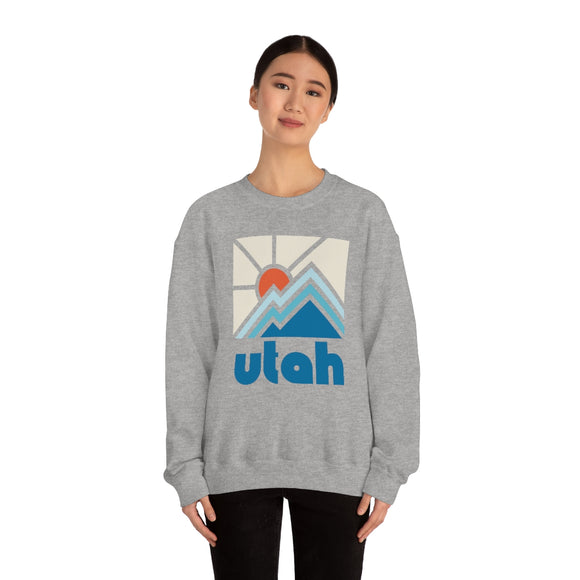 Utah Sweatshirt - Minimal Mountain Unisex