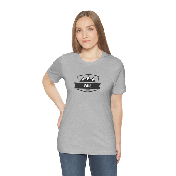 Vail, Colorado T-Shirt - Altitude Badge Unisex Vail Shirt