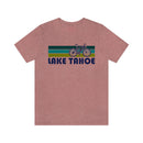 Lake Tahoe T-Shirt - Retro Mountain Bike Adult Unisex Lake Tahoe, Idaho T Shirt-19