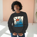 Premium Vermont Crewneck Sweatshirt - Retro Unisex Sweatshirt-16