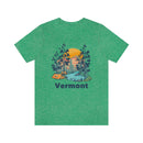 Vermont T-Shirt - Mountain Illustration Unisex Vermont Shirt-1