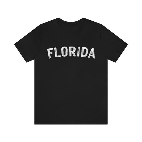 Florida T-Shirt - Paint Text Unisex Florida Shirt