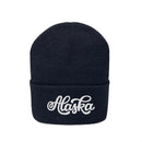 Alaska Beanie - Adult Hand Lettered Embroidered Alaska Knit Hat-2