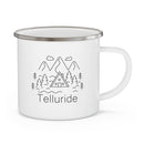 Telluride, Colorado Camp Mug - Retro Enamel Camping Telluride Mug-3