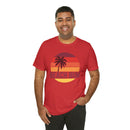 Beach Bum T-Shirt - Retro Palm Tree Unisex Beach Bum Shirt-104