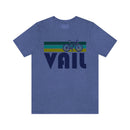 Vail T-Shirt - Retro Mountain Bike Adult Unisex Vail, Colorado T Shirt-46