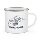 Vermont Camp Mug - Retro Enamel Camping Vermont Mug-3