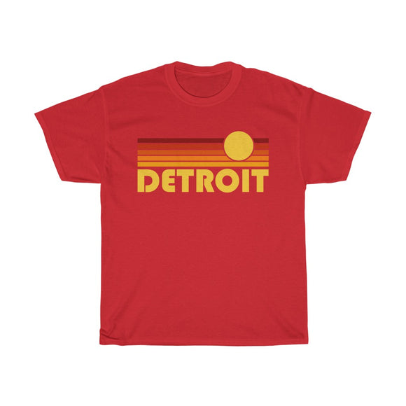 Detroit, Michigan T-Shirt - Unisex Retro Detroit Shirt