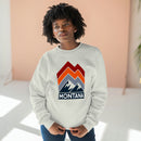 Premium Montana Sweatshirt - Retro Unisex Premium Crewneck Montana Sweatshirt-16