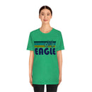Eagle T-Shirt - Retro Mountain Bike Adult Unisex Eagle, Colorado T Shirt-2