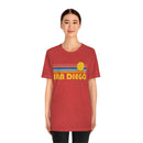 San Diego, California T-Shirt - Retro Sun Unisex San Diego T Shirt-16