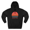 Premium Boston, Massachusetts Hoodie - Retro 80s Unisex Sweatshirt