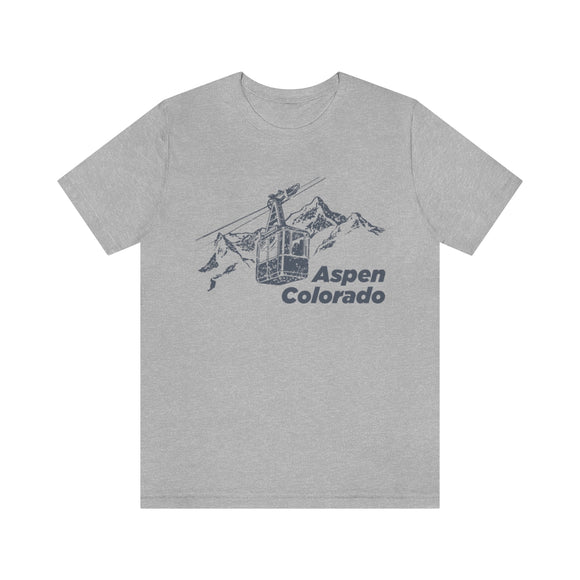 Aspen, Colorado T-Shirt - Retro Unisex Aspen T Shirt