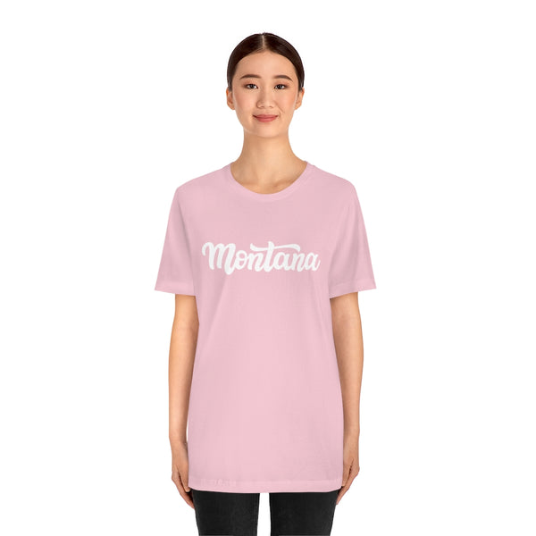 Montana T-Shirt - Hand Lettered Unisex Montana Shirt