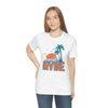 Irvine, California T-Shirt - Retro Palm Tree & Beach Unisex Irvine Shirt