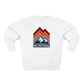 Premium Montana Sweatshirt - Retro Unisex Premium Crewneck Montana Sweatshirt