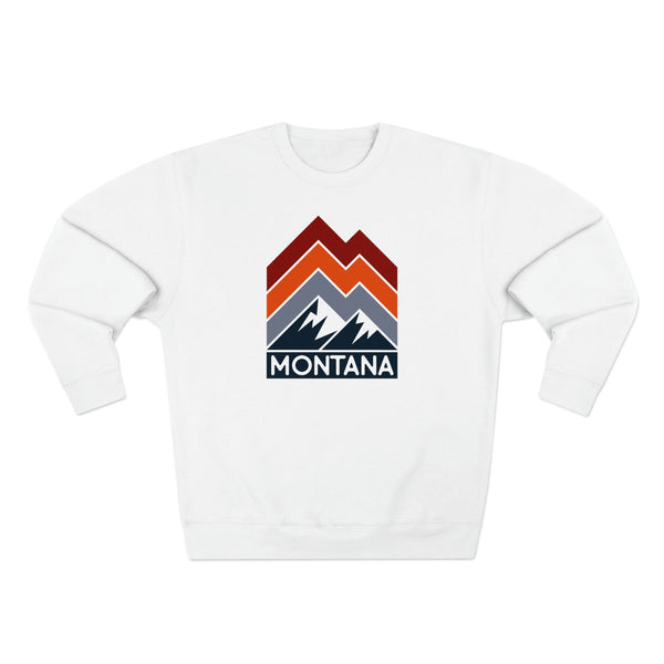 Premium Montana Sweatshirt - Retro Unisex Premium Crewneck Montana Sweatshirt
