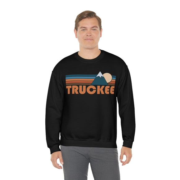 Truckee, California Sweatshirt - Retro Mountain Unisex