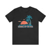 Carmel-by-the-Sea, California T-Shirt - Retro Palm Tree & Beach Unisex Carmel-by-the-Sea Shirt