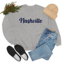 Nashville, Tennessee Sweatshirt - Script Unisex-15