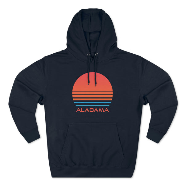 Premium Alabama Hoodie - Retro 80s Unisex Sweatshirt