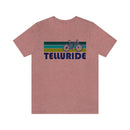 Telluride T-Shirt - Retro Mountain Bike Adult Unisex Telluride, Colorado T Shirt-19