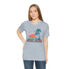 Jekyll Island, Georgia T-Shirt - Retro Palm Tree & Beach Unisex Jekyll Island Shirt