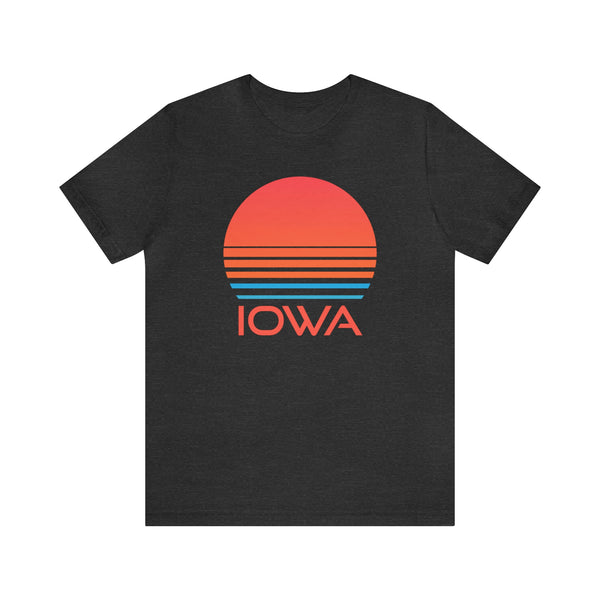 Iowa T-Shirt - Retro 80s Unisex Iowa Shirt
