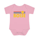 Boise Baby Bodysuit - Retro Sun Boise, Idaho Baby Bodysuit-10