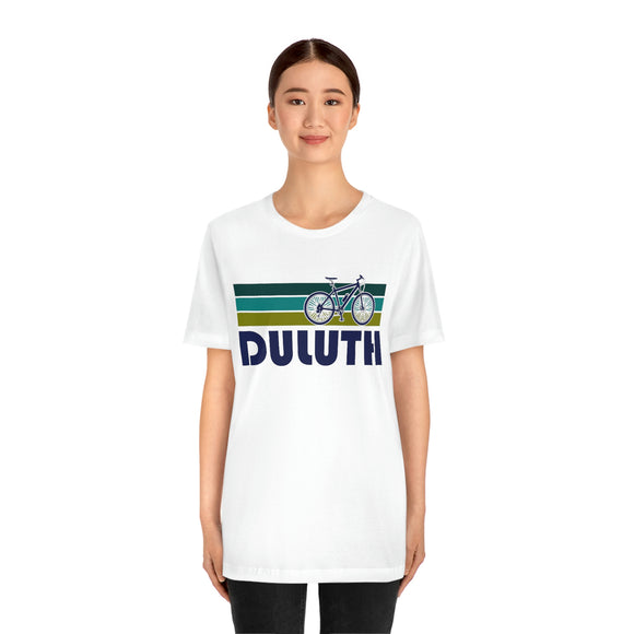 Duluth T-Shirt - Retro Mountain Bike Adult Unisex Duluth, Minnesota T Shirt
