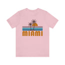 Miami, Florida T-Shirt - Retro Palm Tree Unisex Miami Shirt-55