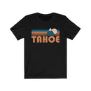 Tahoe, California T-Shirt - Retro Mountain Adult Unisex Tahoe T Shirt-3
