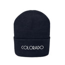 Colorado Beanie - Adult Embroidered Colorado Knit Hat-18