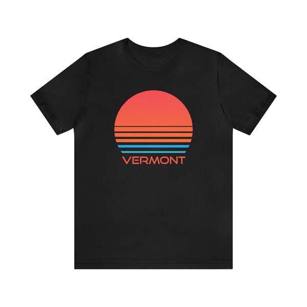 Vermont T-Shirt - Retro 80s Unisex Vermont Shirt
