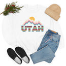 Utah Sweatshirt Mountain - Retro Unisex Mountain-7