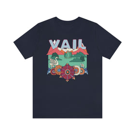 Vail Shirt, Colorado Retro T-Shirt, Hippie Style Colorado tee, Vail Mountain Shirt