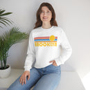 Brooklyn, New York Sweatshirt - Retro Sunrise Unisex-6