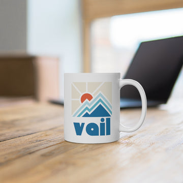 Vail, Colorado Mug, Ceramic Vail, Colorado Mug, Vail, Colorado Coffee Mug - 0
