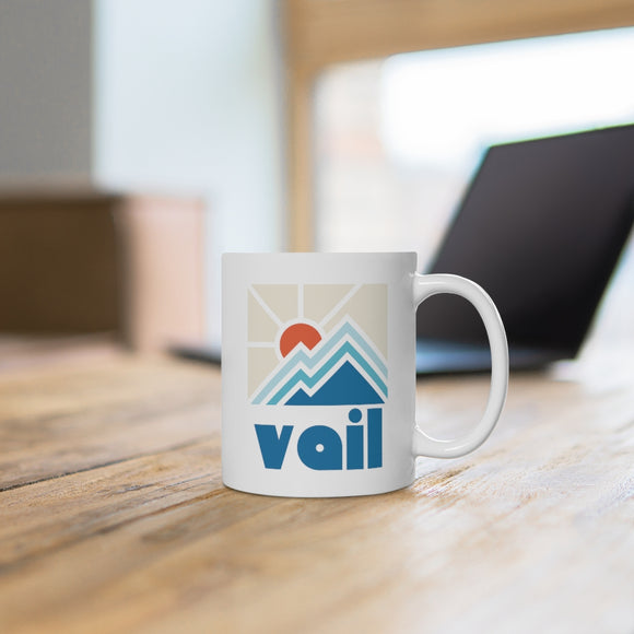 Vail, Colorado Mug, Ceramic Vail, Colorado Mug, Vail, Colorado Coffee Mug